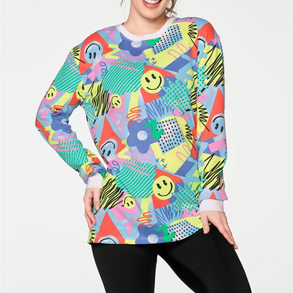 Zumba Fun and Happy Long Sleeve Tee